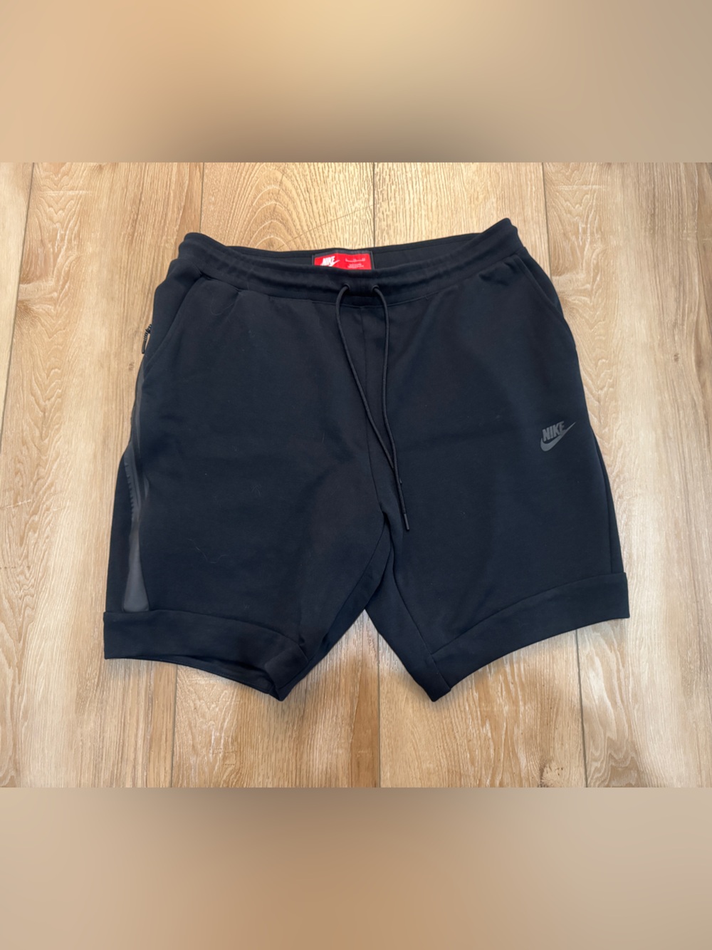 Nike Men’s Black Athletic Drawstring Shorts